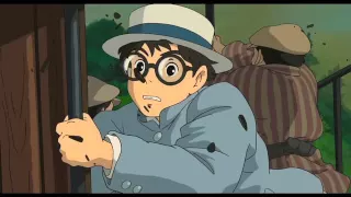 The Wind Rises Earthquake Scene - Jay and friends