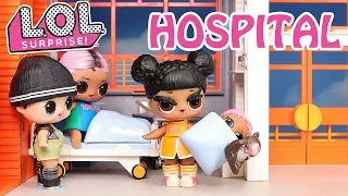 🏥 LOL Surprise Dolls Give Birth at Hospital Stop Motion Cartoon👶