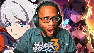 REACTING TO ALL HONKAI IMPACT 3rd ANIMATIONS | Part 1