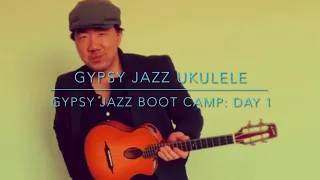 Gypsy Jazz Ukulele￼: “Minor Swing” Easy Triad Embellishments(Route #1)￼