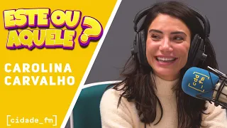 ESTE OU AQUELE | Carolina Carvalho - "É óbvio que ia ter de mandar o David"