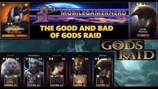THE GOOD AND BAD OF GODS RAID