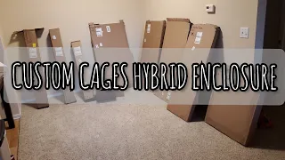 My New CUSTOM CAGES HYBRID ENCLOSURE // Reviewing, Building, Customizations, Etc //