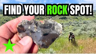 HOW TO FIND Your Own Rock Hunting Spot - and THREE Different Hunts!