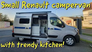 Ahorn Van 550. Small Renault based campervan with great kitchen.