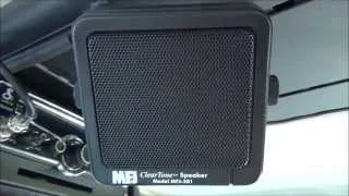 MFJ  ClearTone External Speaker Model MFJ-281 -- Review -- AF5DN