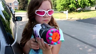 Nerf War:  Twin Toys Takes On Babyteeth4!  Part 2