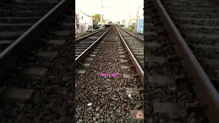 “BEWARE! IN THE MIDDLE OF TETSUDO 鉄道 RAILWAY IN JAPAN!" #shorts #short #viral #trending #asmr