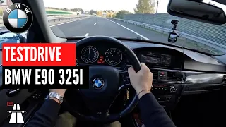 (2007) BMW 325i E90 | POV TESTDRIVE ON HIGHWAY