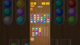 Ball Sort Puzzle 2021 level 46  gameplay walkthrough