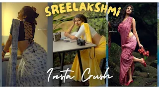 sreelakshmi satheesh reels edit | Instagram Sreelakshmi | Saree Girl | farfalla