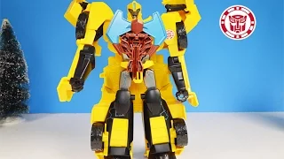 Transformers Robots in Disguise Power Surge Bumblebee and Mini Con Buzzstrike