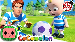 @CoComelonBR | Canção do futebol  | Músicas Infantis Desenhos Animados