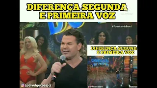 Eduardo costa fazendo a primeira e segunda voz separado ,depois juntei as vozes!