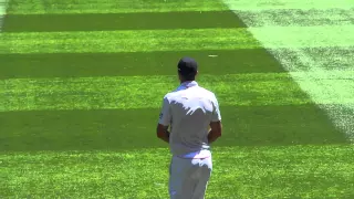 Barmy Army and KP tribute to Mitchell Johnson at MCG 2010