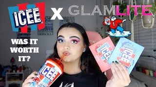 PURCHASED ICEE X GLAMLITE COLLECTION REVIEW & FIRST IMPRESSIONS WITH SWATCHES