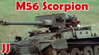 M56 Scorpion - American  Airborne Tank Destroyer