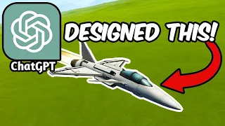 Can AI design a FIGHTER JET in KERBAL SPACE PROGRAM?