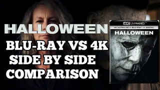 HALLOWEEN 2018 BLU-RAY VS 4K COMPARISON