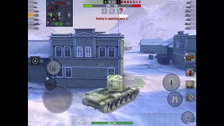 KV-2 Mastery Gameplay 4 Kills 3298 Damage WOT Blitz