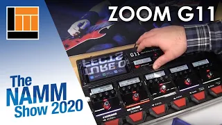L&M @ NAMM 2020: Zoom G11 Guitar Multi-Effects Processor