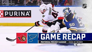 Senators @ Blues 12/14 | NHL Highlights 2023