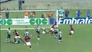 Os gols de Botafogo 1 x 3 Flamengo pela final do Carioca 2008