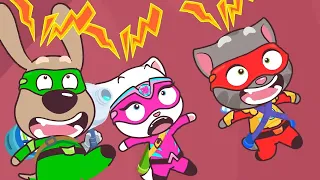Mission Toothache! | Talking Tom Heroes | Cartoons for Kids | WildBrain Superheroes