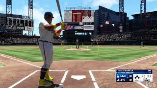 MLB The Show 23 - Los Angeles Dodgers vs Atlanta Braves - Gameplay (PS5 UHD) [4K60FPS]