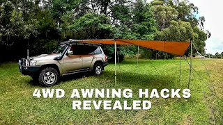 4WD Awning Hacks Revealed  | Extra Bonus Tip