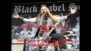 Rust  -  Black Label Society (Lyrics / Traducida a español)