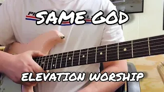 Same God | Elevation Worship | Lead Guitar Tutorial