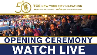 LIVE | 2021 TCS NYC Marathon Opening Ceremony