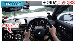 Part 1/2 | 2022 Honda Civic RS | Malaysia #POV [Test Drive] [CC Subtitle]