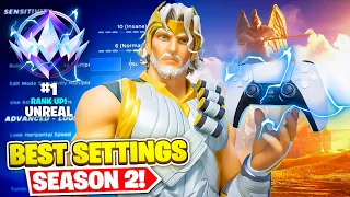 *UPDATED* Best Controller Settings for Fortnite Chapter 5 Season 2 (PS5/PS4/XBOX/PC)