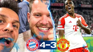 FC Bayern vs. Manchester United - UCL Stadionvlog 😍 Alle Tore und Highlights in einem Video!🔥