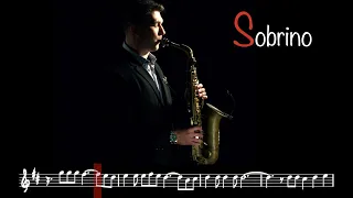WHAT A WONDERFUL WORLD - LOUIS ARMSTRONG - (SOBRINO SAX COVER WITH SHEET MUSIC)