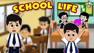 School Life | Student Life | Types of Kid | Animated Stories | English Cartoon | Moral Stories
