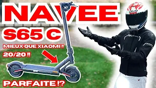 TEST COMPLET DE LA NAVEE S65C !! MIEUX QUE XIAOMI ! TEST TROTTINETTE ÉLECTRIQUE LÉGALE/ HOMOLOGUÉE