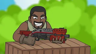 Fortnite Animation #6: Best Dodge Bullets Ever (Parody)