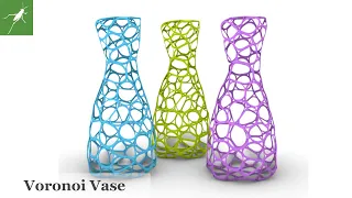 【Grasshopper Tutorial】 Voronoi Vase