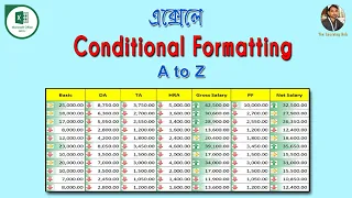 Conditional Formatting In Excel ||Conditional Formatting in Excel A to Z Bangla