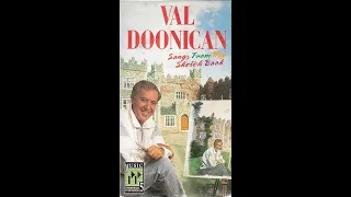 Original VHS Opening and Closing to Val Doonican Song from My Sketch Book UK VHS Tape