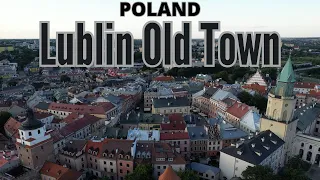 Lublin Old Town - 4K drone video