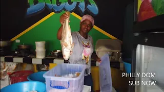 BOCA CHICA, DOMINICAN REPUBLIC - REAL STREETS || FISH RESTURANTS