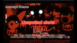Piggy branched realities chapter 4 concept theme for outraging outpost, spotted alerts or breakout
