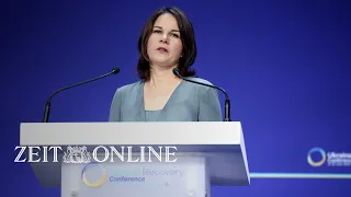 Annalena Baerbock: "Unser Ziel ist es, beim Wiederaufbau einer EU-fähigen Ukraine zu helfen"