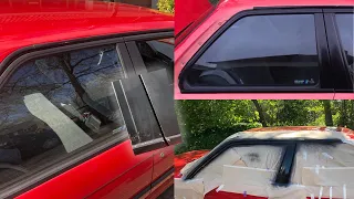 Repainting the Window Trims of the BMW E30 | StreetFluence