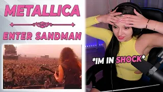 Metallica - Enter Sandman Live Moscow 1991 HD | First Time Reaction