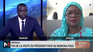 Sénégal: fin de la visite du président Faye au Burkina Faso